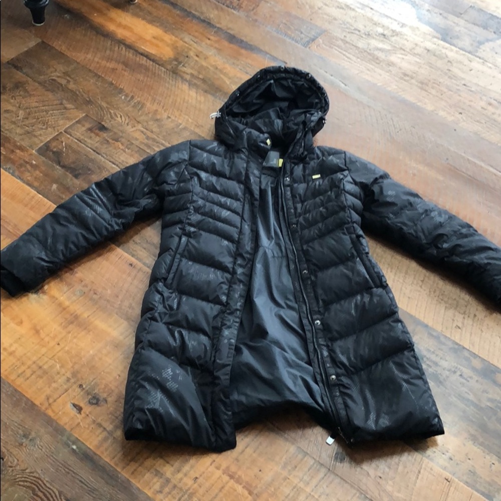 Lole size L down black puffer coat